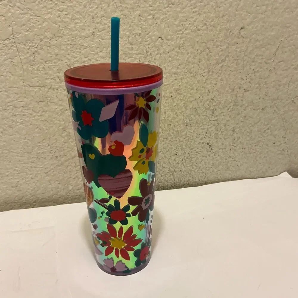 Starbucks Valentine’s 2023 Love Confetti Venti/24oz Cold Drink Tumbler